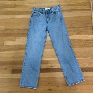 Abercrombie & Fitch Light Blue Straight Leg Jeans